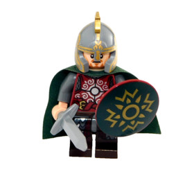 LEGO Eomer Minifigure Uruk-Hai Army Lord of the Rings Two Towers Castel (9471)