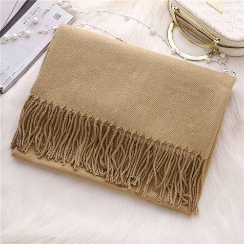 Schwarz Pashmina 100/% Kaschmir 70x200 Schal Schlussverkauf Wundersch nen