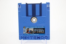Famicom Grand Prix F1 Race Nintendo Famicom Disksystem 1987 Tested &Worked