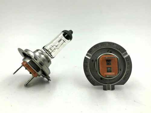 09-16 AUDI A3 PHILIPS 12972 H7 55W HEAD LIGHT LAMP BULB 2x FACTORY OEM