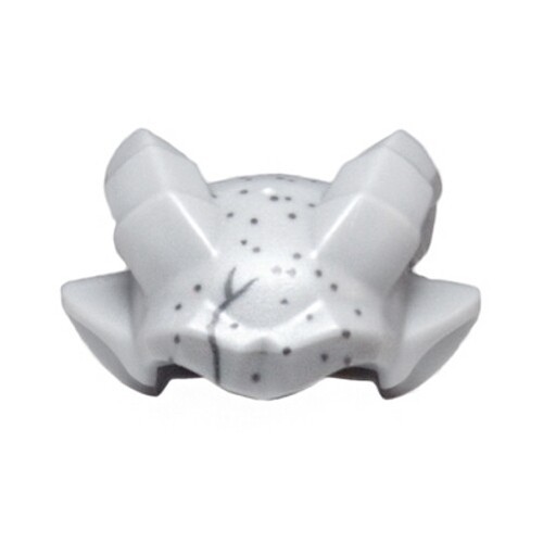 Minifigure LEGO Headgear Gargoyle Horns and Ears with Speckled Stone Pattern