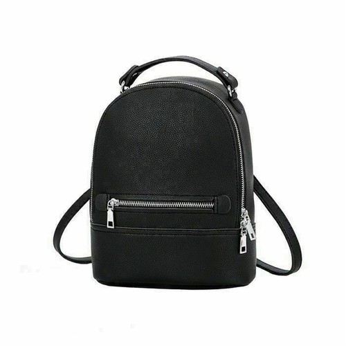 Hot Fashion Cute PU Leather Shoulder Bag Female Student Adjustable Bag Backpack