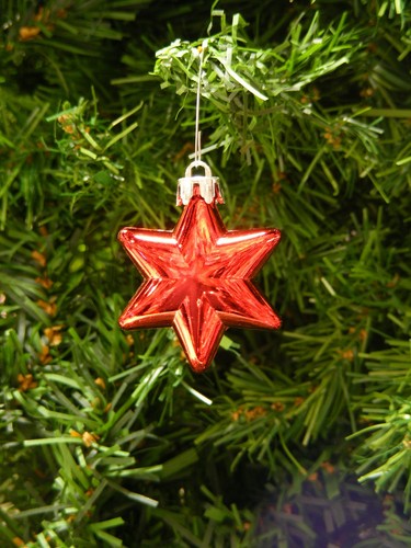 LOT OF 38 ASSORTED MINI SHATTERPROOF CHRISTMAS TREE ORNAMENTS