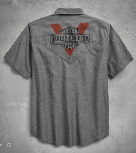 Harley-Davidson Men/'s Vintage Logo Shirt 96115-18VM