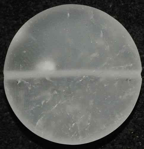 25 mm Cristal de Roche pièce Matt 7115