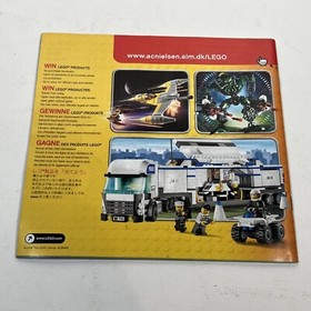 Lego Agents Swamp Raid 8632 INSTRUCTION BOOK ONLY