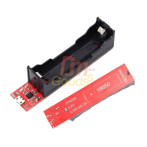 2X 4.2V TEC4056 18650 Lithium Battery Charger Module for LED indicator lamp