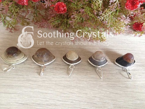 Agate Oeil Pendentif Natural Gemstone Healing Stone Collier Pendentif