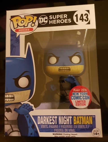 New York Comic Con 2016 Darkest Night Batman Pop New in stock