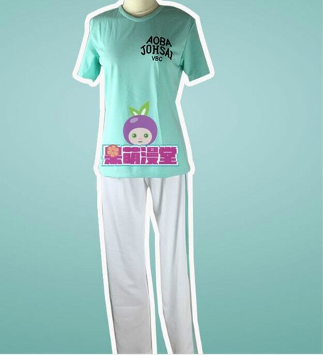 Haikyu Volleyball Iwaizumi Hajime Aoba Johsai Cosplay Costume Sportswear #32