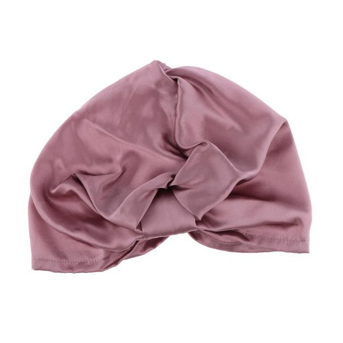 2pcs 100/% Silk Sleeping Cap Sleep Hat Night Hair Styling Care Bonnet Wrap