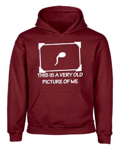 Vecchia FOTO DI ME DIVERTENTE Pullover Cappuccio Felpa Con Cappuccio Felpa Con Cappuccio Unisex Regalo migliore qualità
