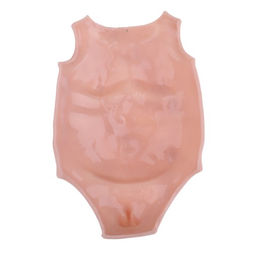 Painted 20-22/" Reborn Boy Belly Plate Added to Cloth Body Vinyl Baby Dolls