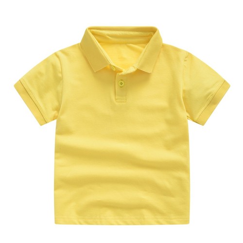 Toddler Kids Baby Girl Boy Short Sleeve Classic Solid T-shirt Tee Tops Clothes