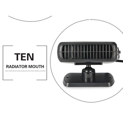Portable Car Heater 2 in 1 12V Cars Heating Machine Defroster Demister M1I3