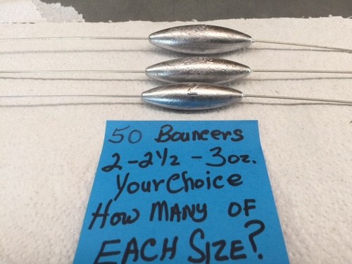 50 BOTTOM BOUNCERS MIX OR MATCH 2 OR 3 OZ. 2 1//2