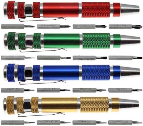 Idée cadeau 20pc Precision Mini Jeu de tournevis Torx Phillips Allen Slot #7528SD20