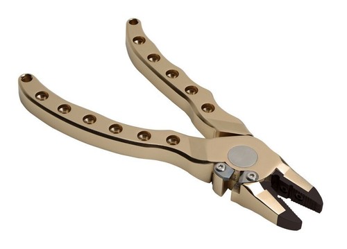 Fishing Pliers Aluminum Line Cutter Stainless Steel Jaw Hook Remover ~ NEW
