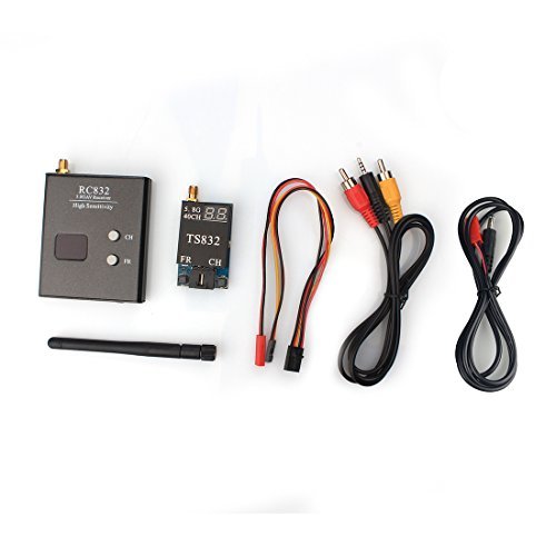 AKK TS832+RC832 5.8G 40CH 2000M Range FPV Audio Video Transmitter and Receiver