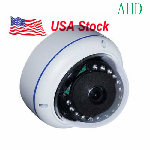 HD 1080P CCTV wired AHD camera 2.0MP 180 Degree Fisheye IR Dome Camera Security