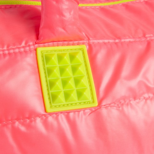 FUEL Hot Pink Gym Bag Duffle Zipper Women’s Weekender Soft Lightweight Carry On