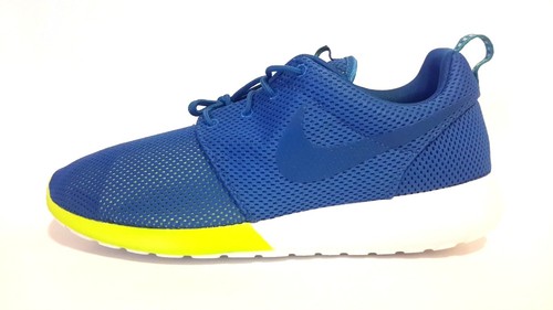 NEW Men/'s Nike Rosherun Military Blue Turbo Green 511881-400 FREE SHIPPING Run