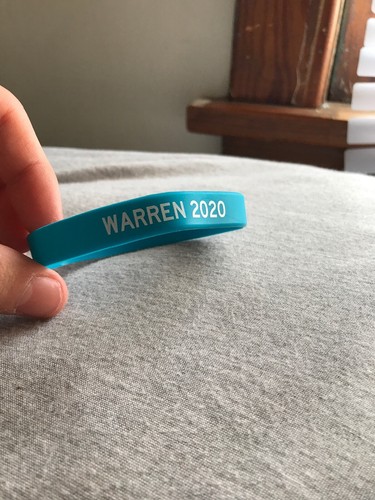 Warren 2020 Bracelet DREAM BIG FIGHT HARD