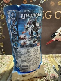 LEGO BIONICLE 8921 Pridak Barraki Series Near Complete Canister Manual