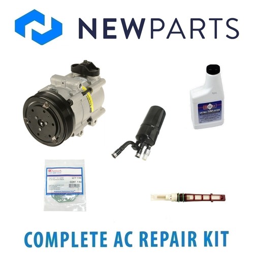 For Mercury Cougar 1999-2002 2.5L DOHC A//C Repair Kit w// NEW Compressor /& Clutch