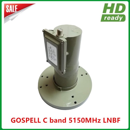 Digital Ready PLL type C band single output dual polarity LNB for satellite TV