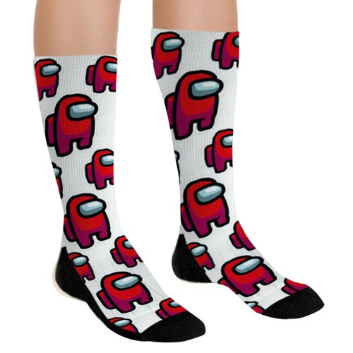 Details about / Among Us Printed Women Men Socks Winter Warm Stockings Christmas Xmas Gifts US