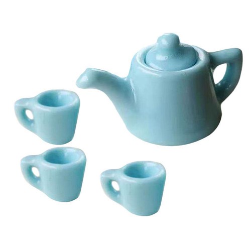 1PC Mini Modern Tea Set for Dollhouse Miniature 1:12