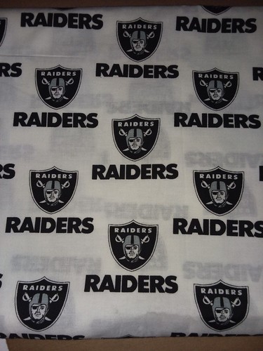 WELDING CAP WITH RAIDERS WITH WHITE BACK GROUND FABRIC