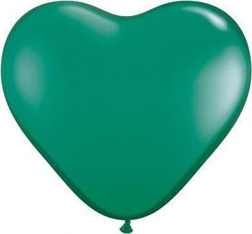 25 x 6 /"Qualatex finition standard forme de cœur ballons de latex-U Choisissez la Couleur