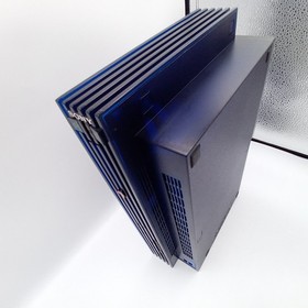 PlayStation 2 Console Midnight Blue SCPH-50000 Boxed HDD Stand Japanese Tested