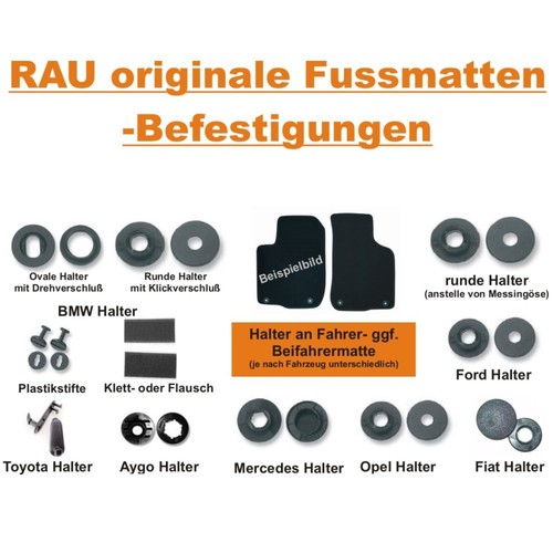 6//07-1//15 Ruvido conducente Tappetino ZERO NERO PER FORD MONDEO ab BJ