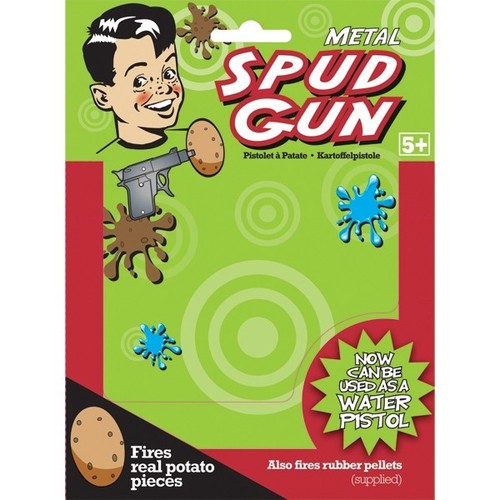 Original Métal Patate Spud Gun novelty kids enfant jeux jouets Gadgets