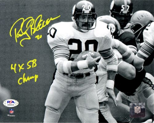 Rocky Bleier autographed signed inscribed 8x10 photo Pittsburgh Steelers PSA COA 