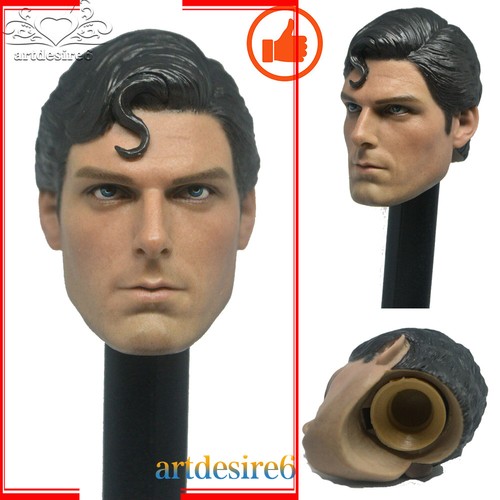 Custom 1//6 SCALA DC Superman Clark Kent Maschio Testa Scultura Figura Corpo per 12/"
