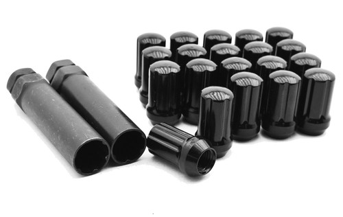 20 Forged Spline Tuner Lug Nuts M12x1.5 2 Socket Keys