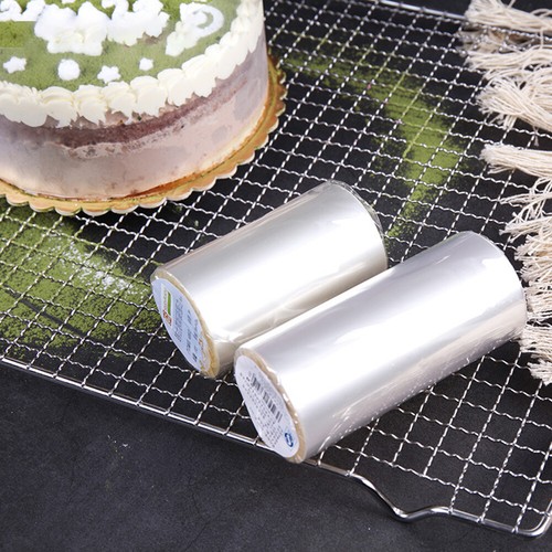 CW/_ 8//10cm Clear Mousse Wrap Edge Cake Baking Tape Dessert Collar DIY Decor Tool