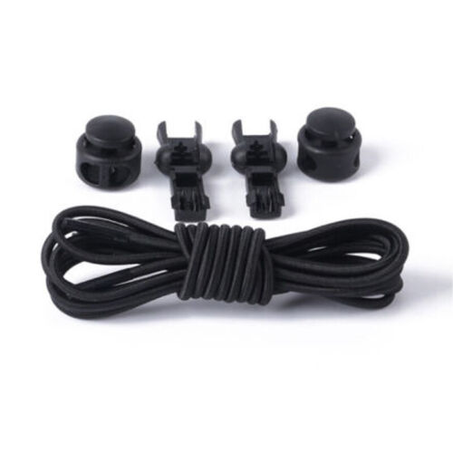 No Tie Shoe Laces Elastic Lace System Lock Sports Shoelaces Runners Trainer Z
