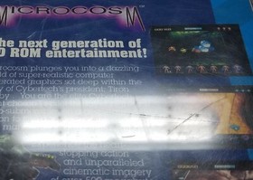 Microcosm (Sega CD, 1993) WITH MANUAL REGISTRATION GREAT CONDITION