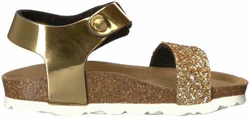 Kids Bayton Girls Tyche Buckle Ankle Strap Slide Sandals