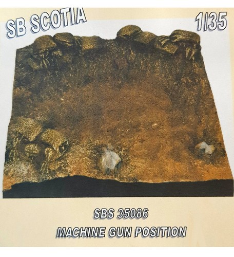 SB-modèles machine gun position 1//35 Scale resin model kit SBS35086