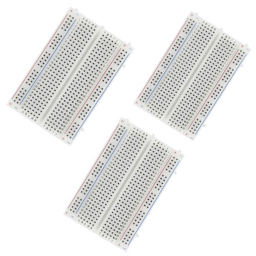 3* 400Pin Breadboard Steckbrett Elektronik platine Prototype PCB Kit für Arduino