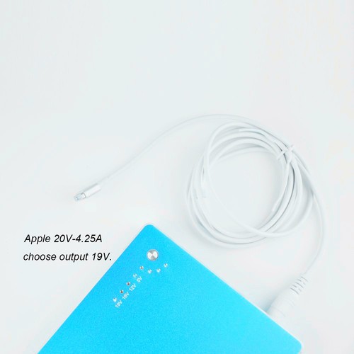 5.5 2.5mm Power Bank Pack Male Connector DC MagSafe2 Cable For Macbook Air Pro