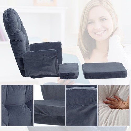 Glider Rocker Replacement Cushions Velvet Washable For Chair /& Ottoman Brand New