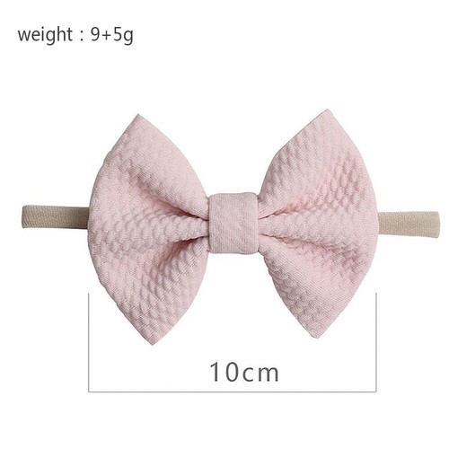 Elastic Baby Toddler Girls Bow Hairband Headband Stretch Turban Knot Head Wrap