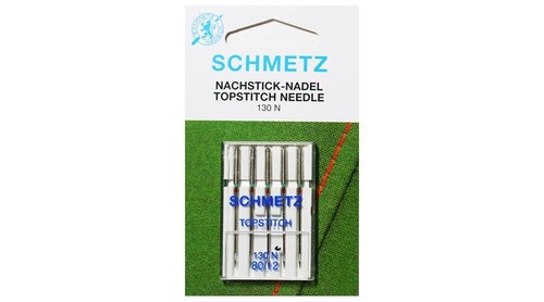Qualité Premium Schmetz Topstitch Aiguille Machine à Coudre Aiguilles 5 Pack 130 N